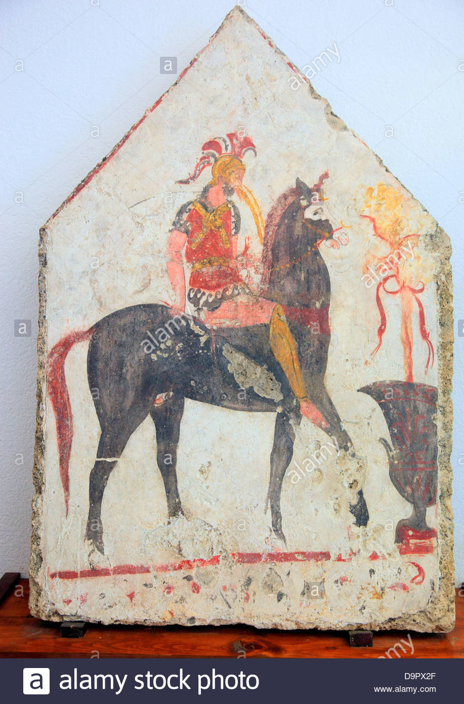 917x1390 Grave Of The Black Knight, Riding In Black, Grave Painting - Black Knight Painting