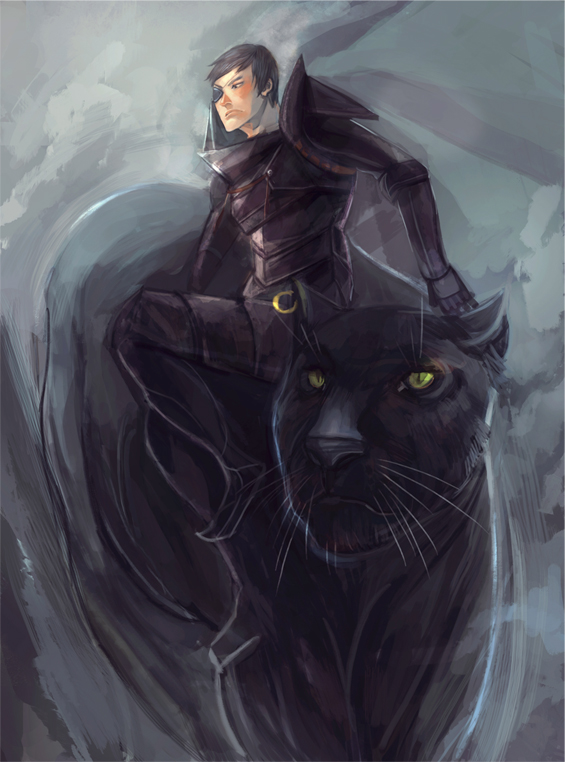 565x762 Black Knight By Kou Chann - Black Knight Painting