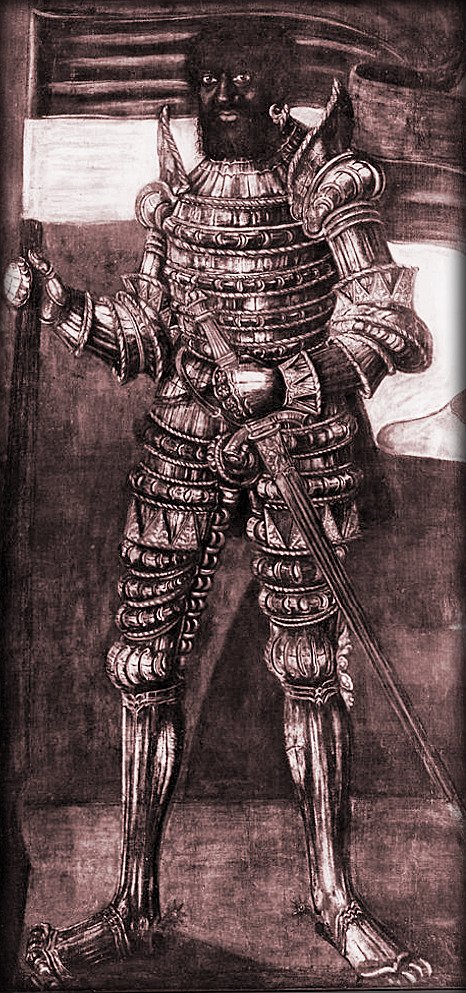 466x993 Medievalpoc On Twitter Has Anyone Seen Another Image Of This - Black Knight Painting