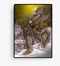 210x230 Black Knight Painting Amp Mixed Media Canvas Prints Redbubble - Black Knight Painting