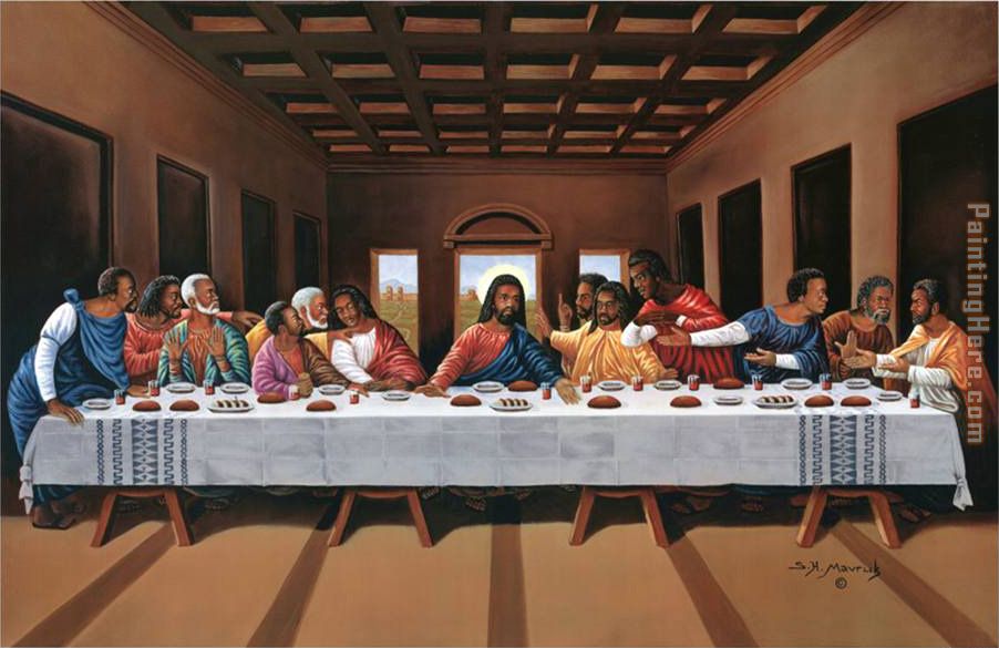 902x585 Picture Of The Last Supper Painting 70% Off - Black Last Supper Painting