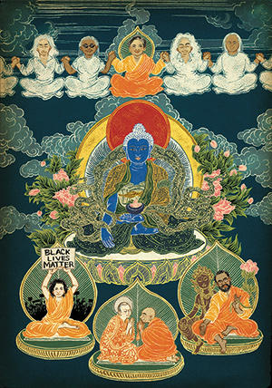 300x428 Blacklivesmatter And Living The Bodhisattva Vow Harvard Divinity - Black Lives Matter Painting