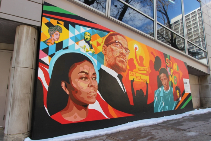 700x467 How A New Mural On Campus Is Helping High School Students - Black Lives Matter Painting
