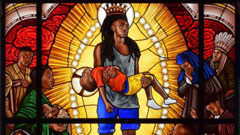 937x528 New York Based Visual Artist Kehinde Wiley Takes Old Style - Black Lives Matter Painting