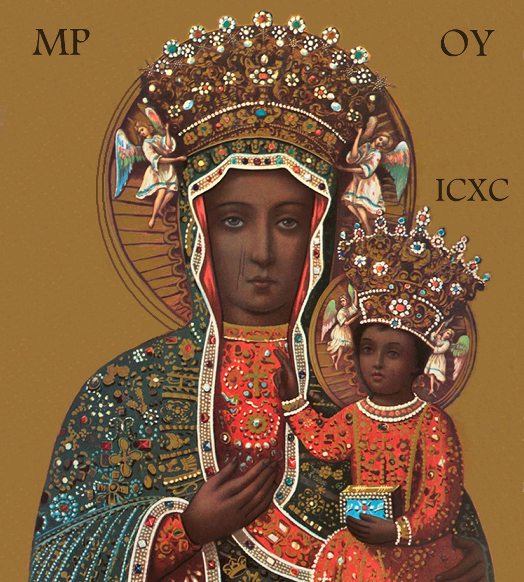 1050x1167 The Power An Image The Black Madonna - Black Madonna Painting