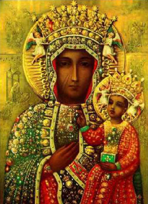300x412 Why Is This - Black Madonna Painting