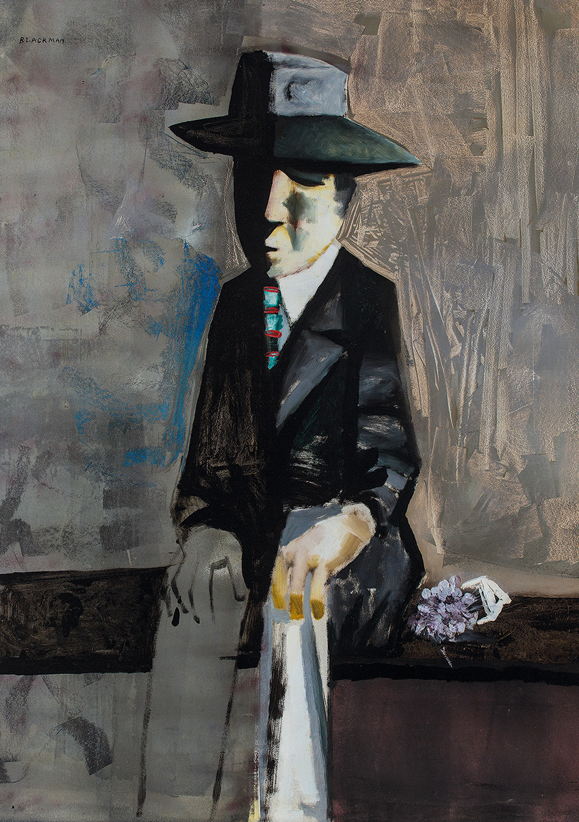 846x1200 Russell Crowe The Art Of Divorce - Black Man Painting