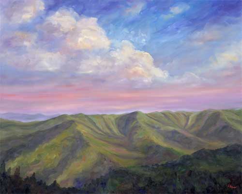 500x400 Art In Black Mountain Nc - Black Mountain Painting
