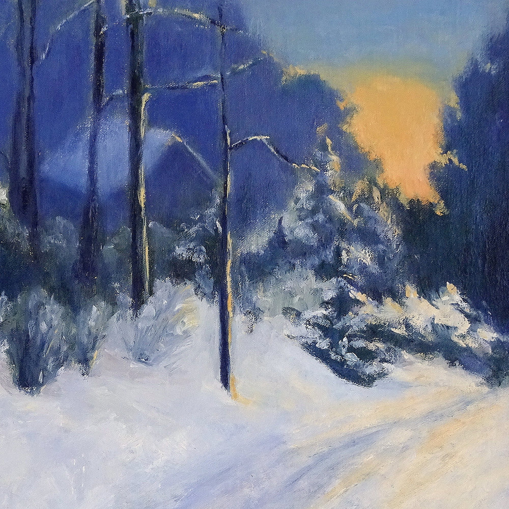 1000x1001 Darcy Orr - Black Mountain Painting