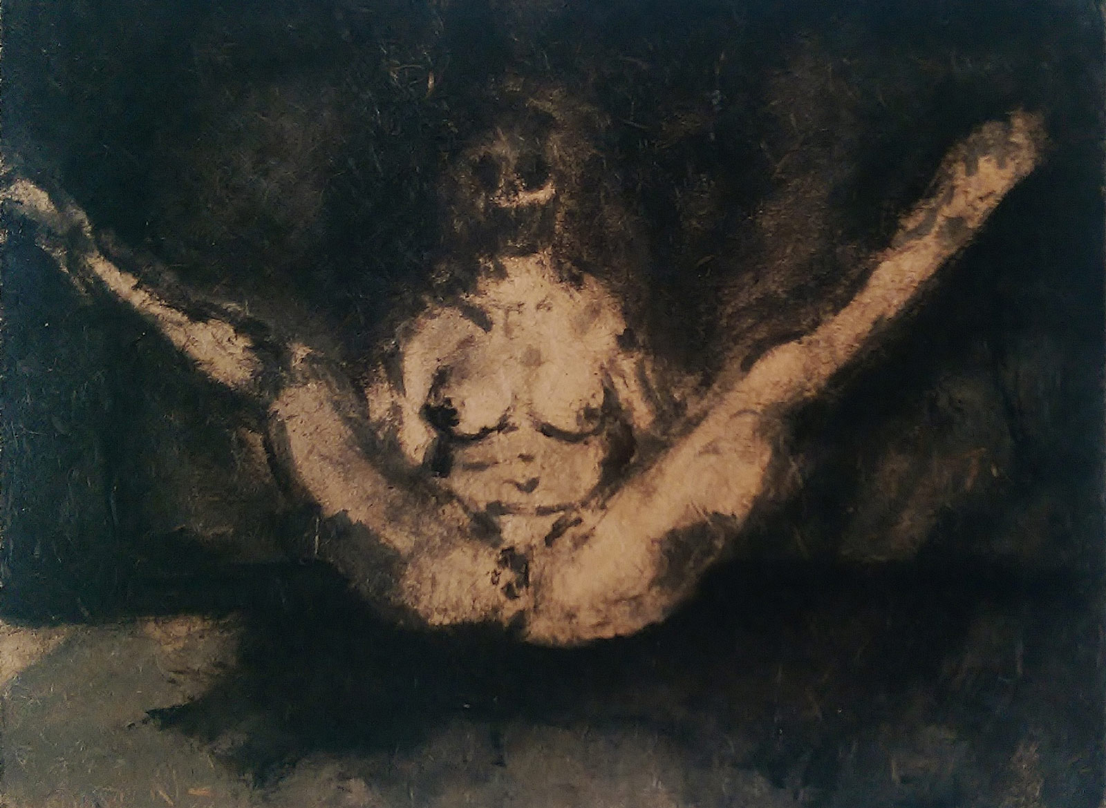 1600x1170 Positions Berlin Black Paintings Charlie Smith London - Black Painting