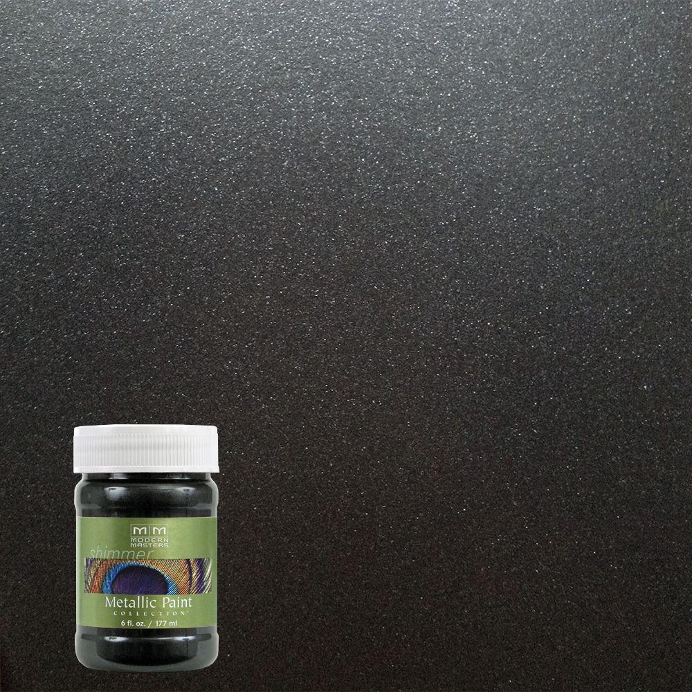 1000x1000 Modern Masters 6 Oz. Black Pearl Metallic Interiorexterior Paint - Black Pearl Painting