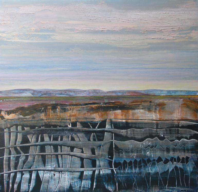 770x747 Saatchi Art Black Pearl Painting By Loretta Kaltenhauser - Black Pearl Painting