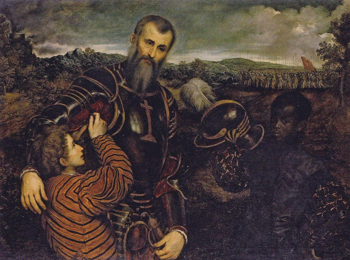 1481x1102 Surprised By Time Africans In Renaissance Europe 2 Black As - Black People Painting