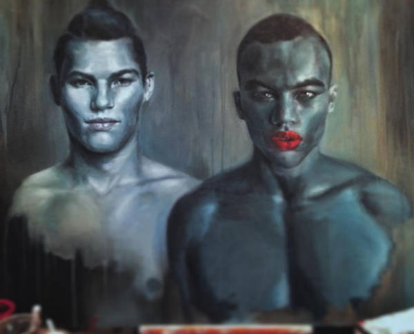 600x485 The Artist Who Believes God Should Be A Black Woman - Black People Painting