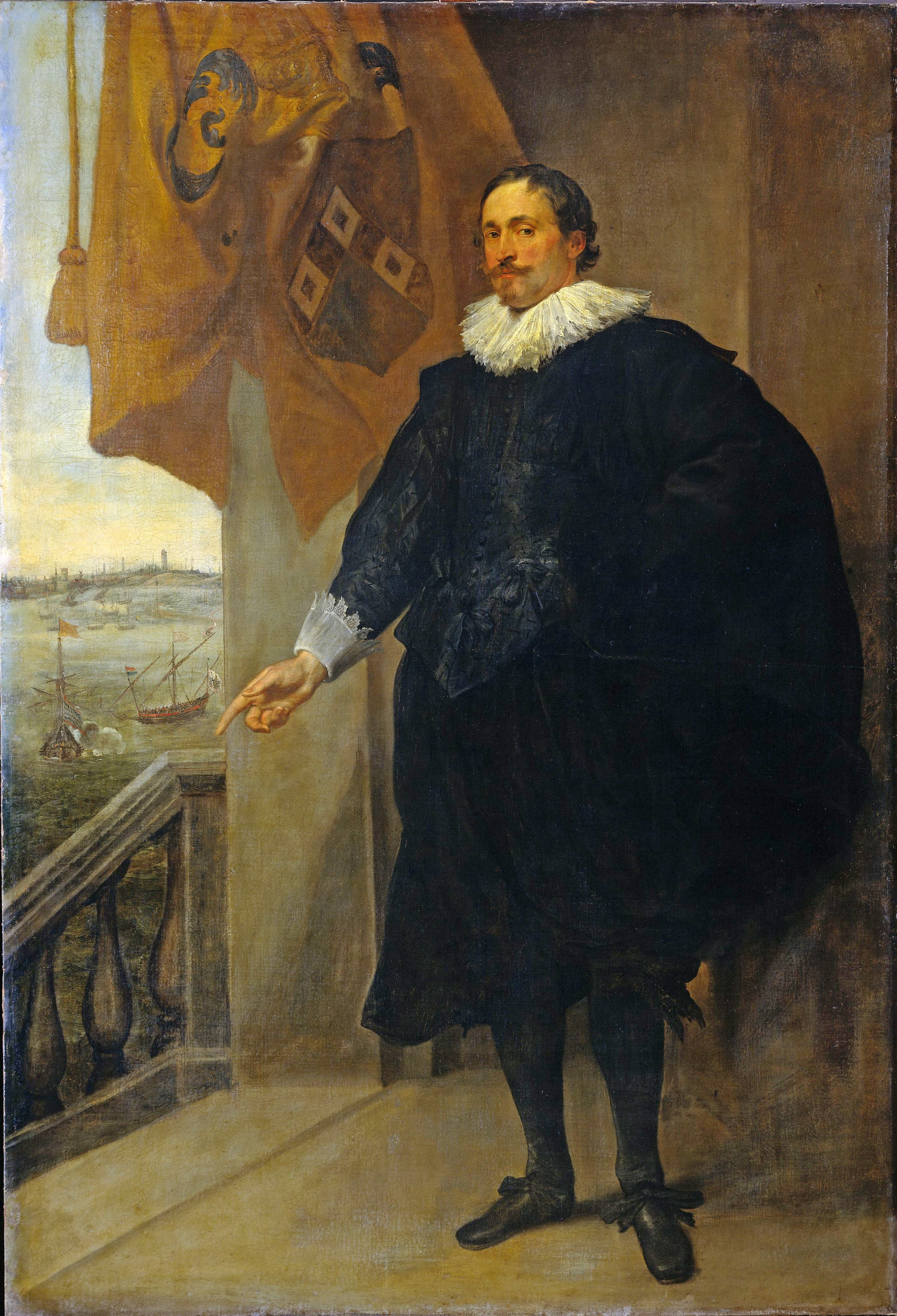 2764x4056 Portrait Of Nicolaes Van Der Borght, Merchant In Antwerp Culture24 - Black Person Painting