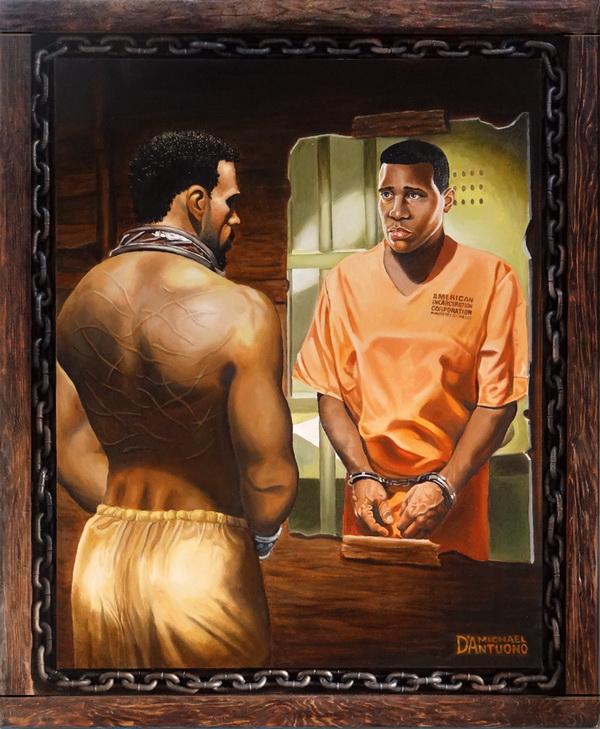 600x729 Progress - Black Person Painting