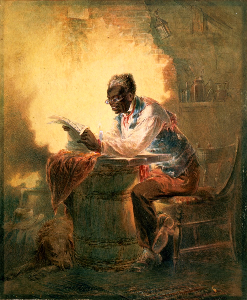 988x1200 Slavery During The American Civil War - Black Person Painting