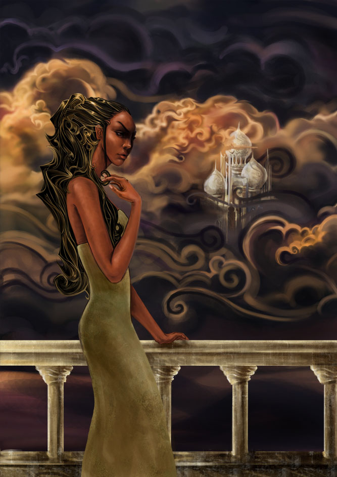 667x943 Black Princess By Parizzzz - Black Princess Painting