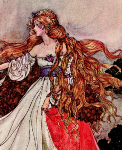 245x300 The Flower Princess (The Black Princess And Other Fairy Tales - Black Princess Painting