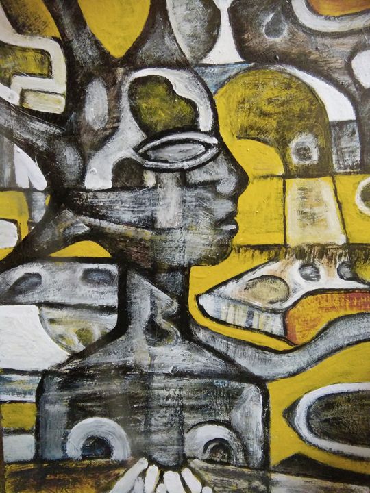 540x720 The Black Princess - Black Princess Painting