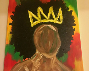 340x270 My Sisters Keeper - Black Queen Painting