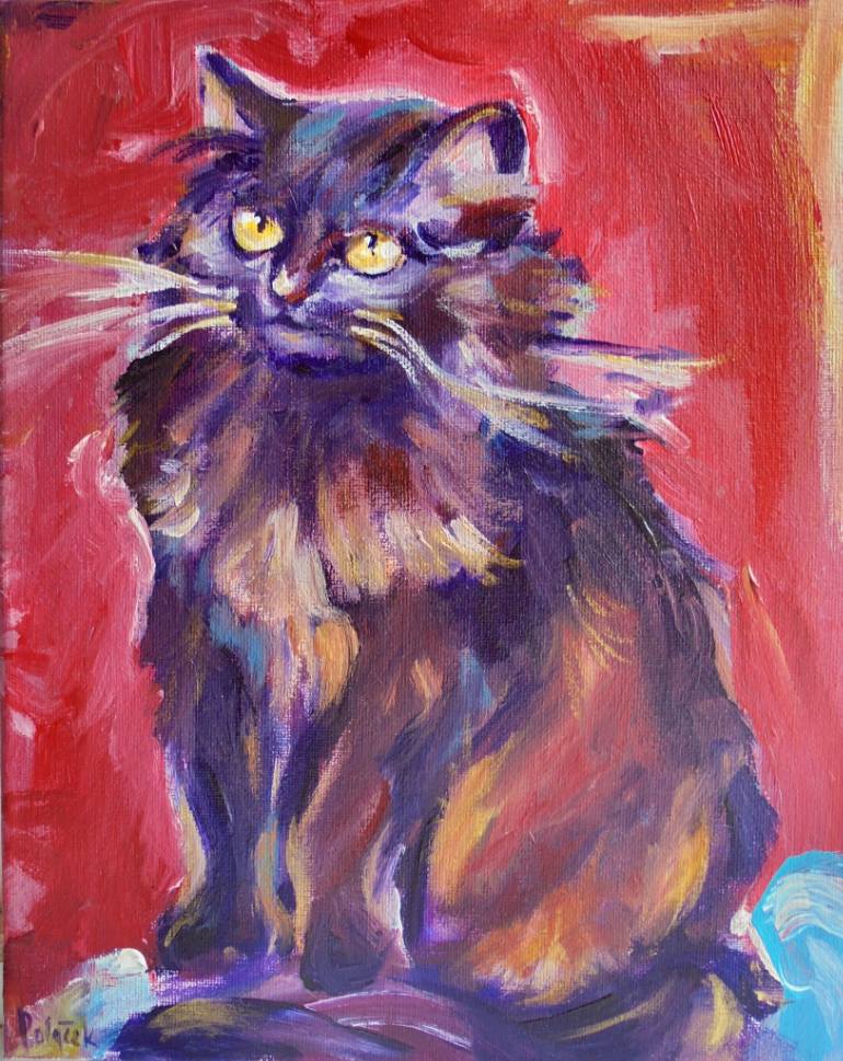 770x969 Saatchi Art Black Queen Painting By Koraljka Polacek - Black Queen Painting