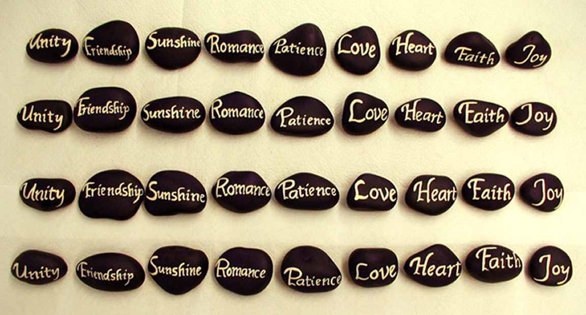 1152x621 Rock Paintings,slates,painted Rocks,lee Wismer,fish Pond,koi Pond - Black Rock Painting