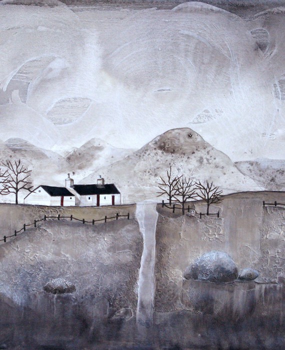 570x700 Anya Simmons Wychwood Art Art For Under Landscape Art - Black Rock Painting