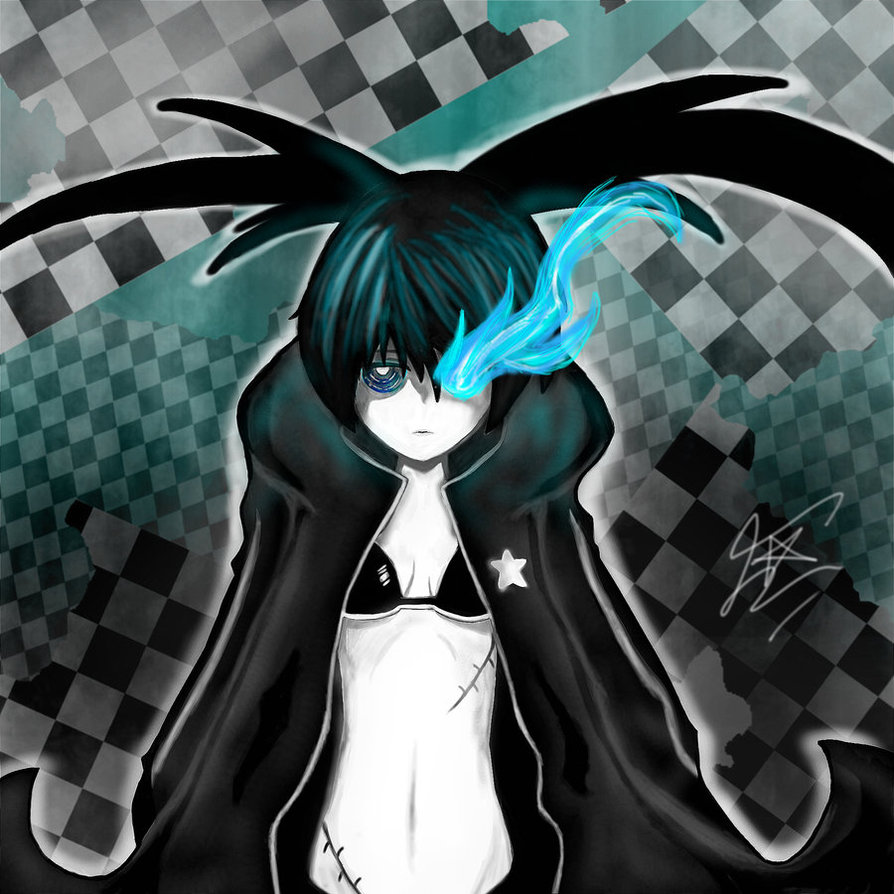 894x894 Black Rock Shooter Speed Paint By Josuwa - Black Rock Painting