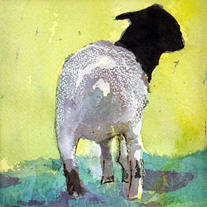 300x300 Black Sheep Paintings - Black Sheep Painting