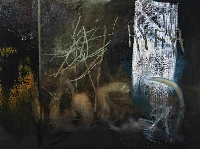 770x573 Saatchi Art Black Swan Painting By Henry Bunkall - Black Swan Painting