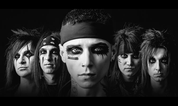 750x449 Are Black Veil Brides Teasing New Music - Black Veil Brides Painting