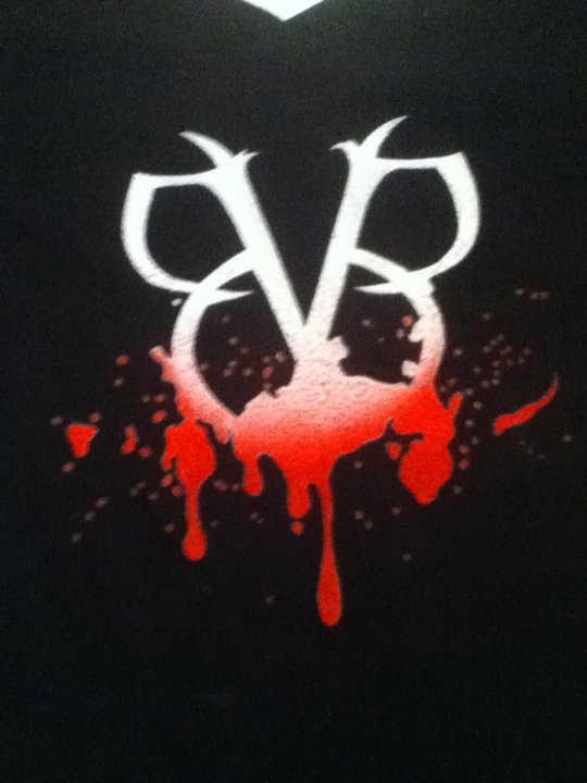 540x720 Black Veil Brides T Shirt (Hand Painted And Drawn) By Kylnclbrd - Black Veil Brides Painting