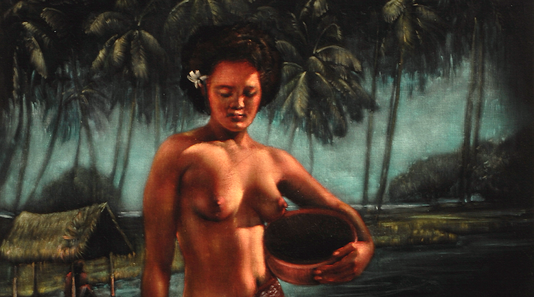 778x433 If Velvet Paintings Could Talk, This Is The Tale They'D Tell - Black Velvet Painting Value