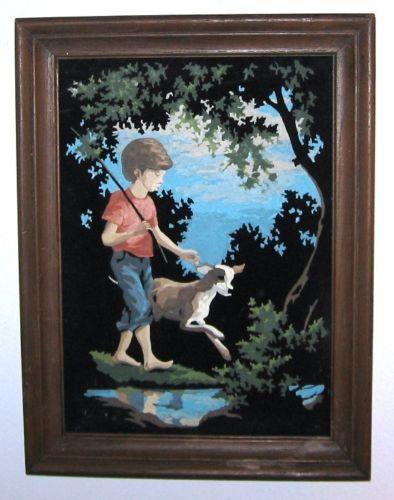 394x500 Velvet Painting Ebay - Black Velvet Painting Value