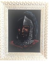 169x225 Vintage Kitsch Sad Puppy Black Velvet Painting Signed - Black Velvet Painting Vintage