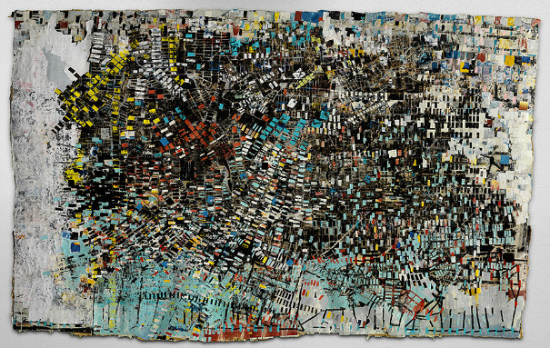 605x383 Black Venus By Mark Bradford - Black Venus Painting