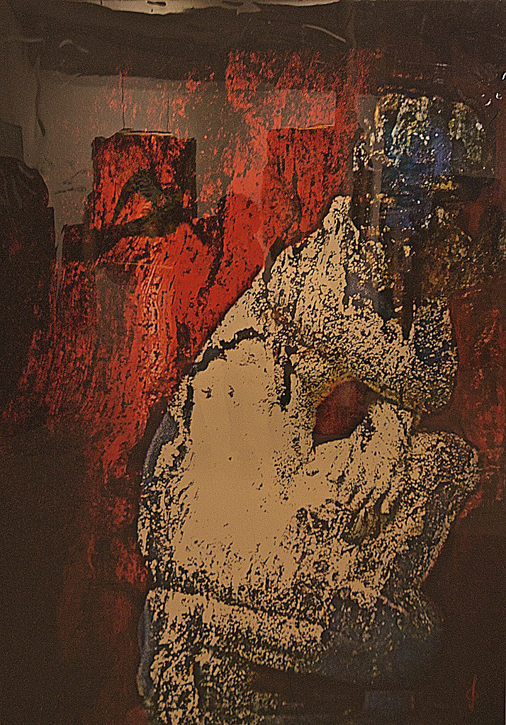 714x1024 39 Black Venus 120x180 Metal Floriana Cason - Black Venus Painting