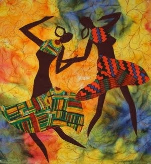 301x326 Best Batik Images On Batik Art, Africa Art - Black Woman Dancing Painting