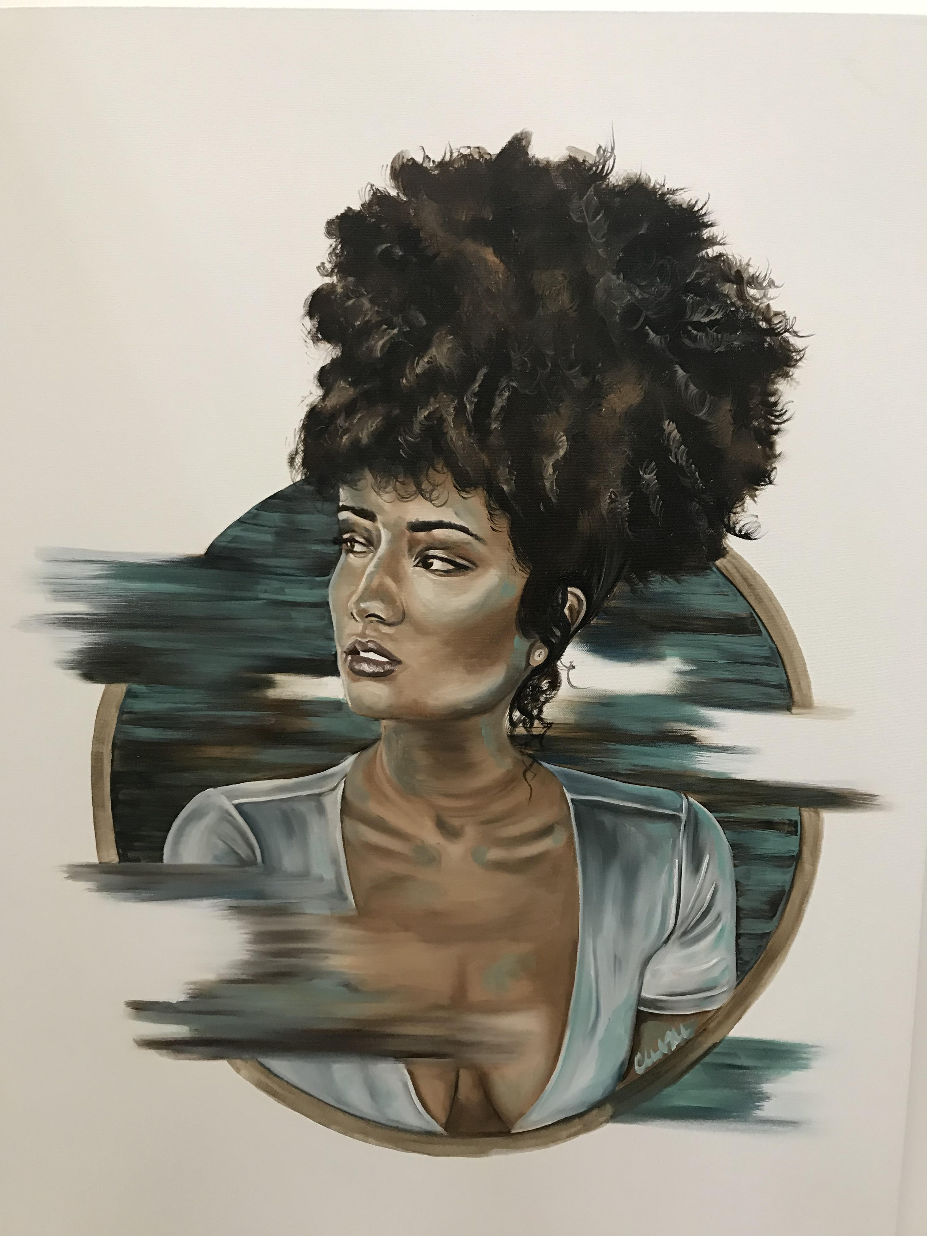 3024x4032 5 Black Women Who Paint Empowering Images Of Black Women Muce - Black Woman Painting