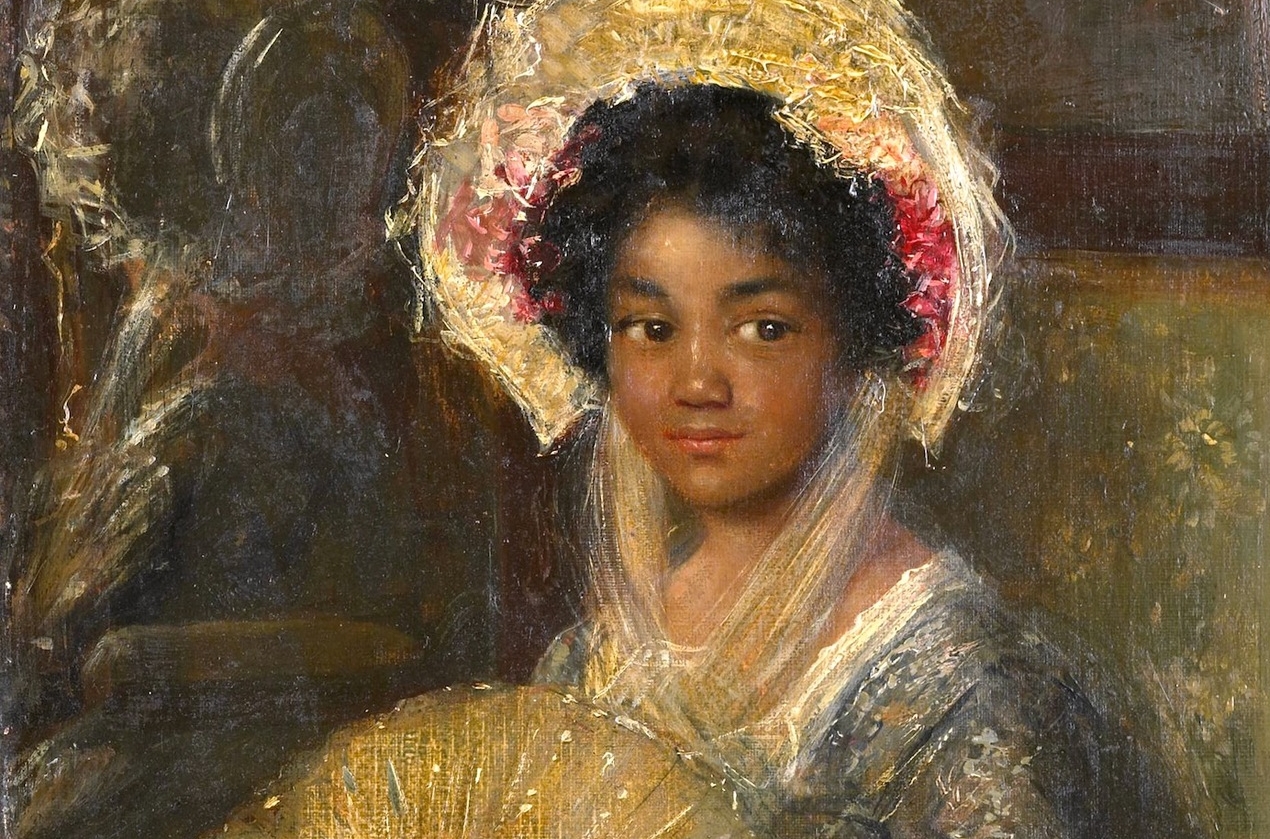 1270x839 Mixed Medici Amp Africans In Italian Renaissance Art La Bella Donna - Black Woman Portrait Painting