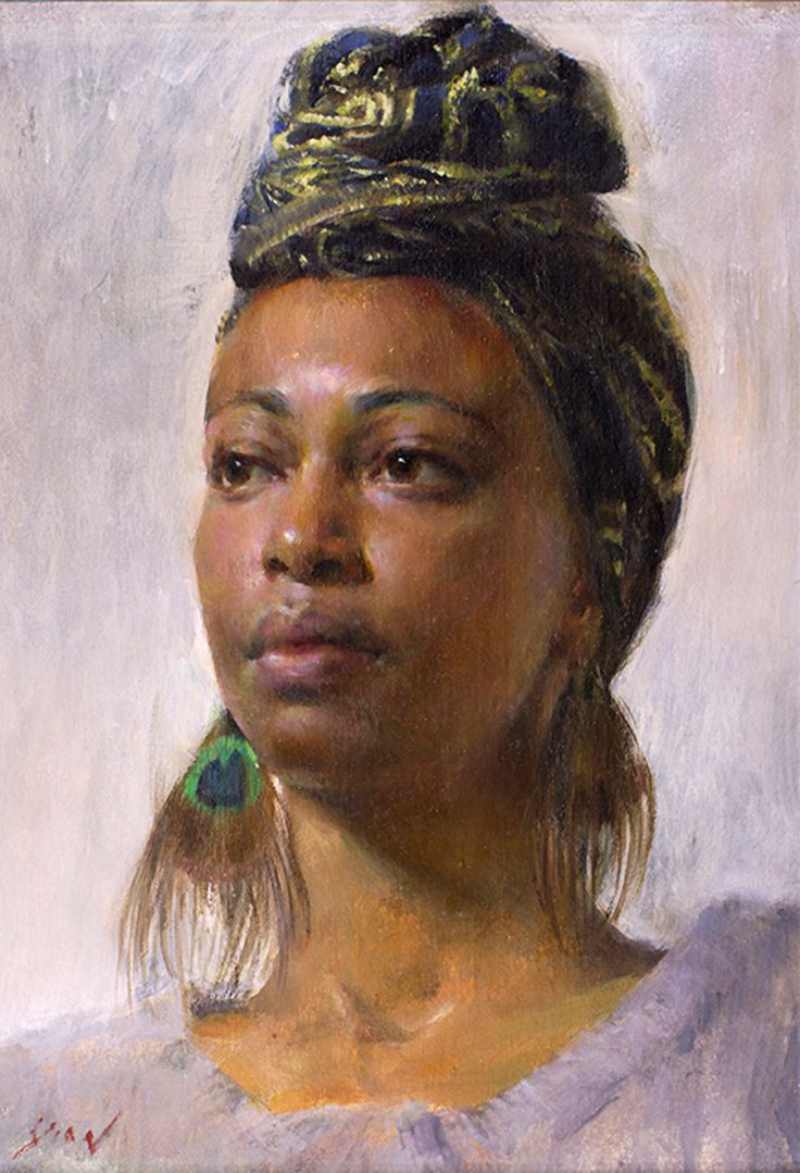 736x1079 46 Luxury Image Of Oil Portrait Painting Oil Paintings - Black Woman Portrait Painting