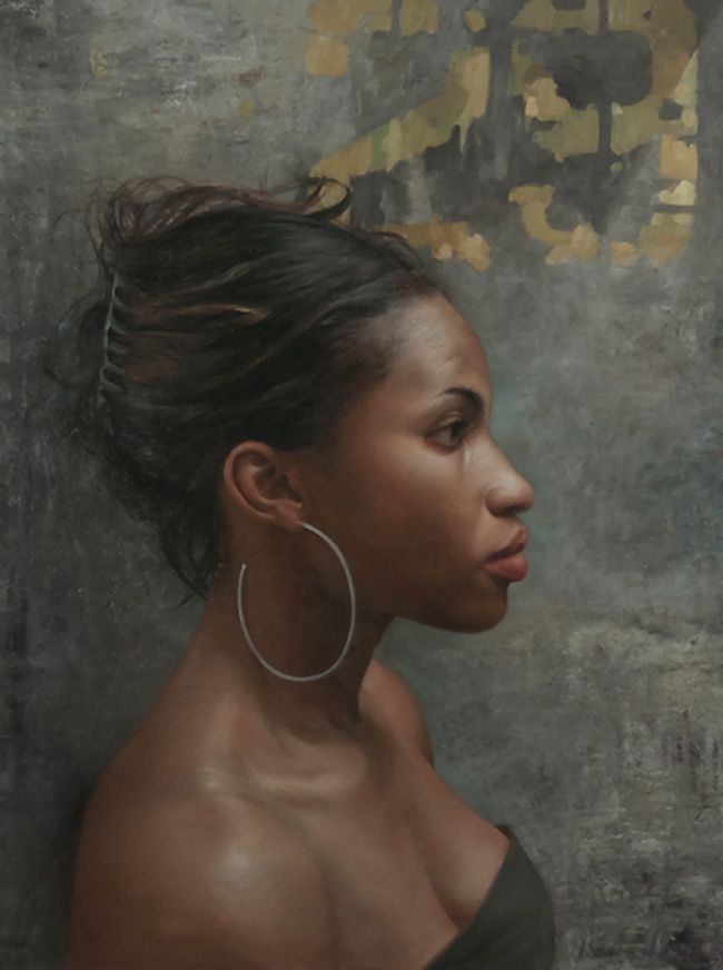 650x872 The 269 Best Illustration Woman Images On Faces - Black Woman Portrait Painting