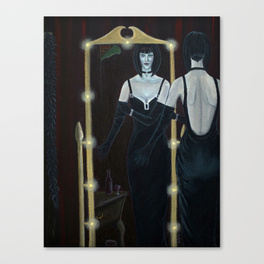 264x264 Woman In Black Velvet Wall Tapestry By Philharvey Society6 - Black Woman Velvet Painting