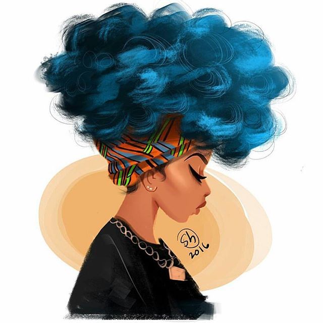 640x640 Pin By Delisa Smith On Black Black - Black Woman With Afro Painting