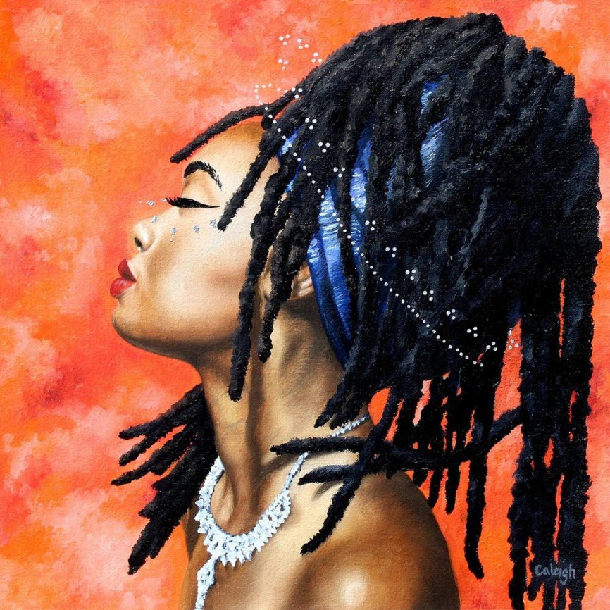 866x866 Black Women Art! - Black Women Painting