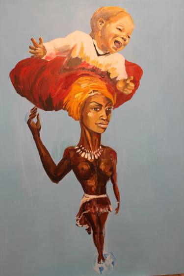 375x563 Black Women Paintings For Sale Saatchi Art - Black Women Painting