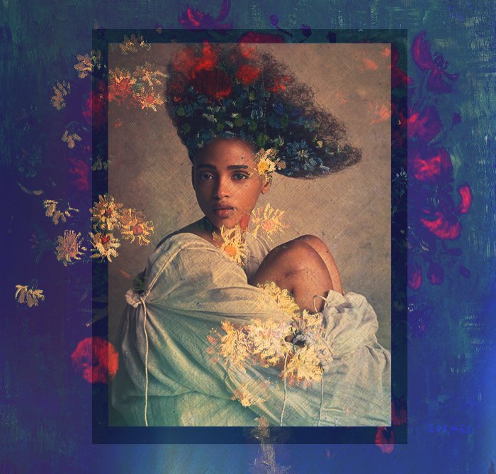 700x668 Aisha On Twitter - Black Women Painting