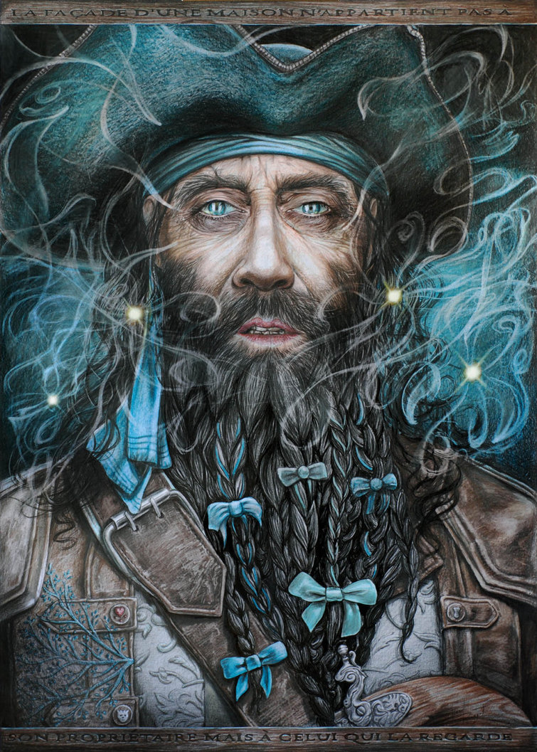 Blackbeard Painting At Explore Collection Of