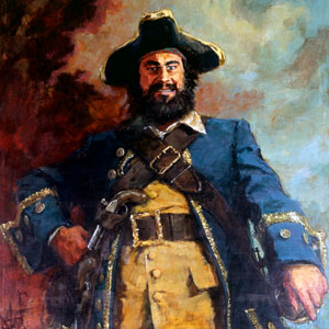 300x300 Blackbeard Haunts Again - Blackbeard Painting